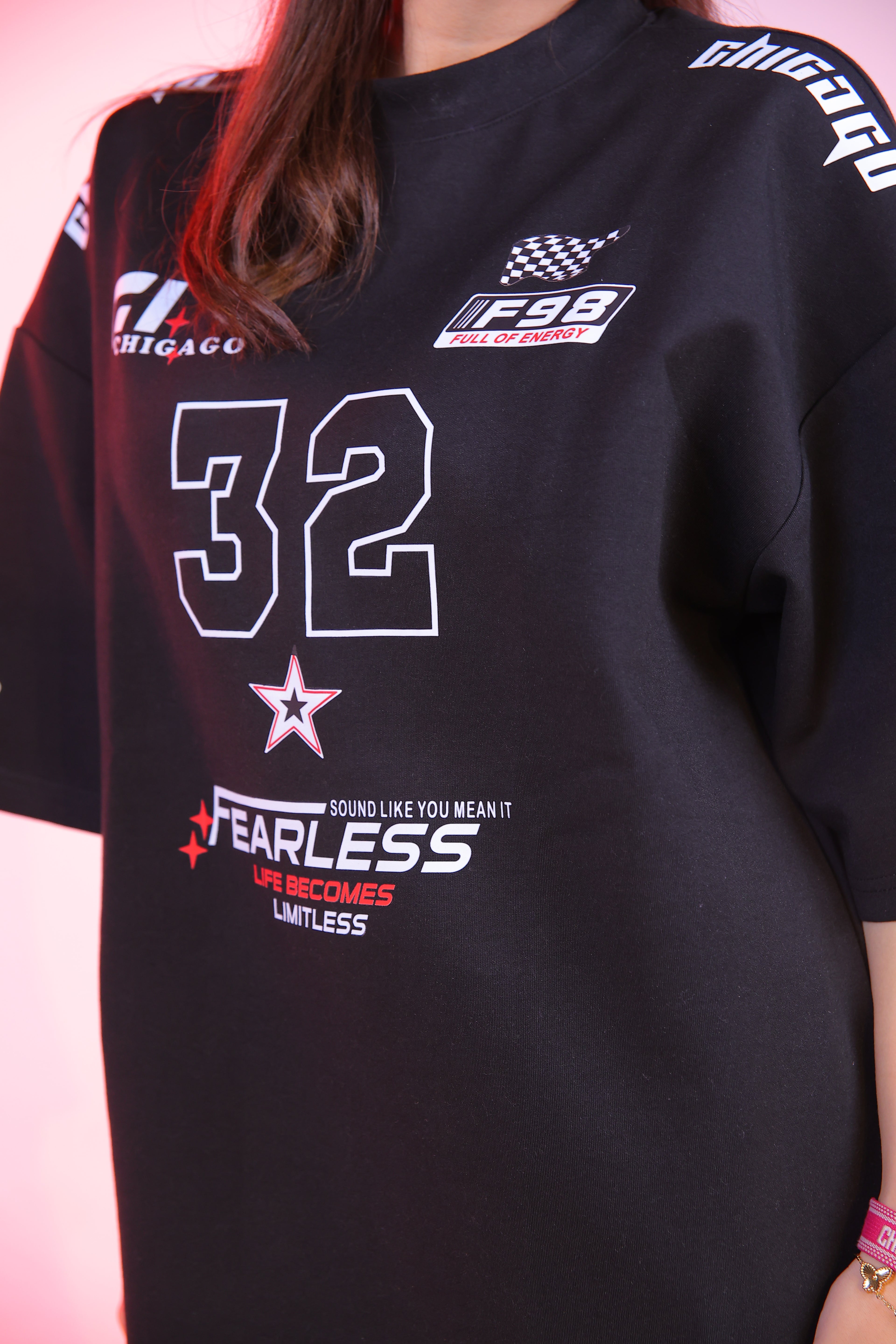 FearLess 32 Oversized tee