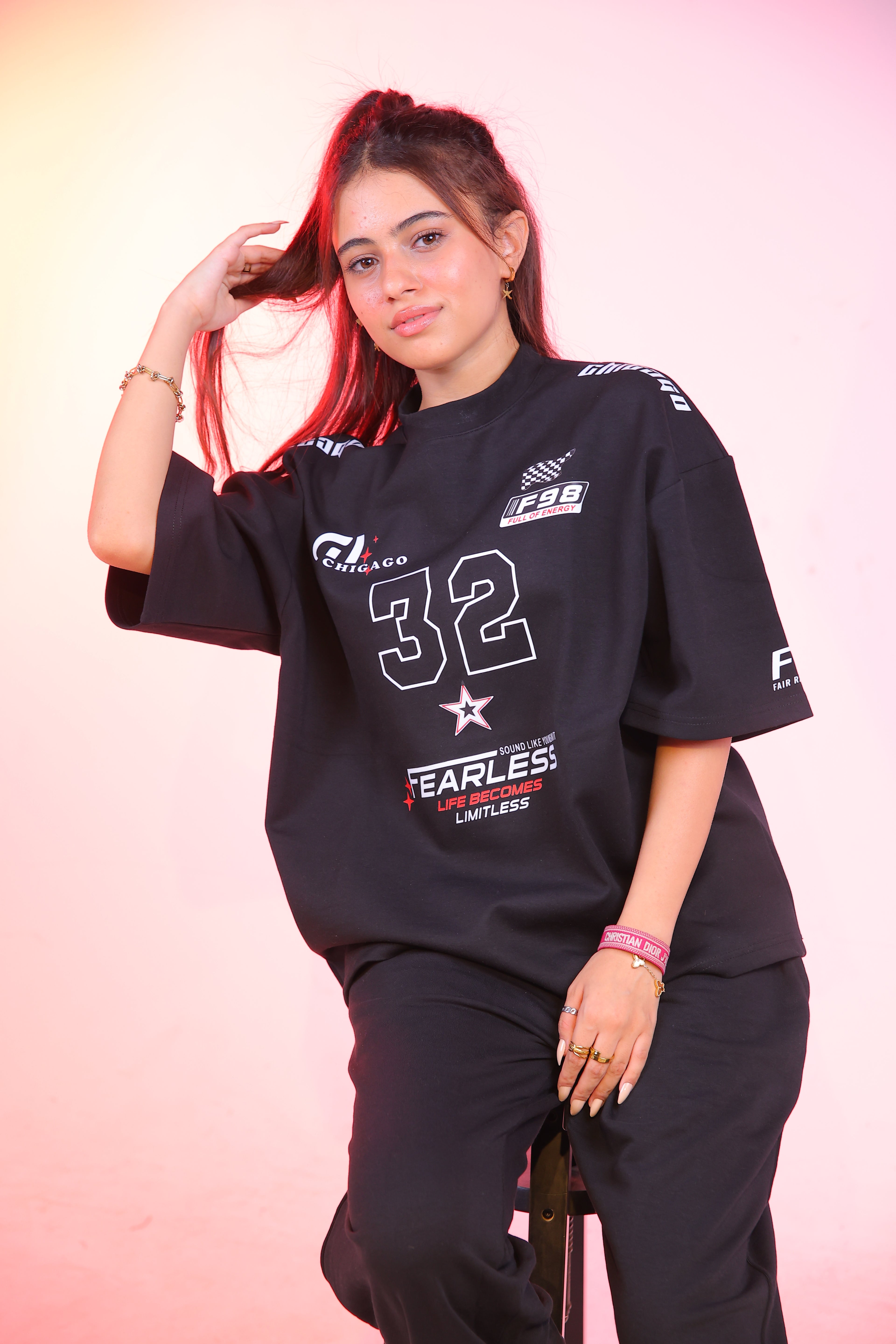 FearLess 32 Oversized tee