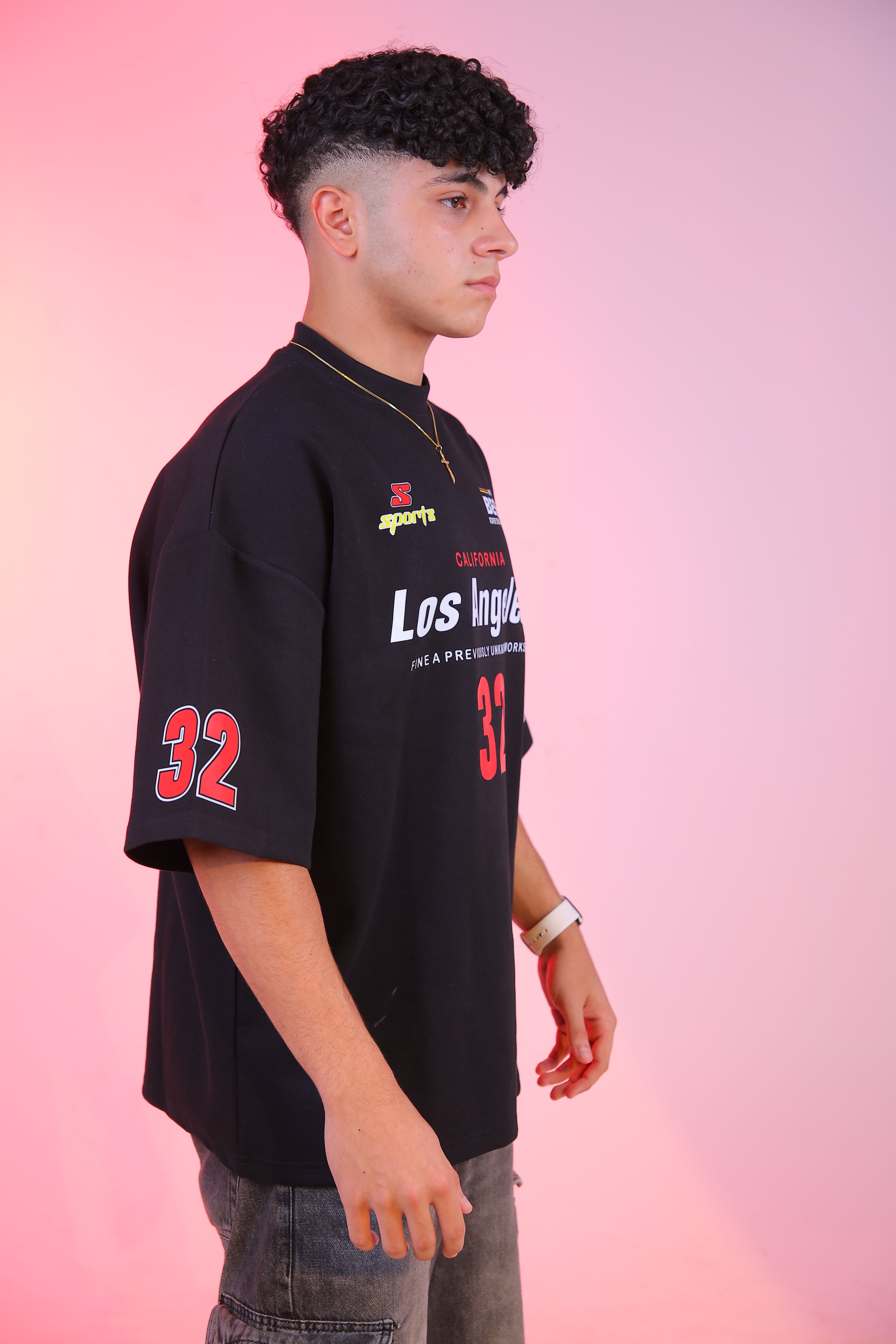 “LA 32 Oversized Tee”