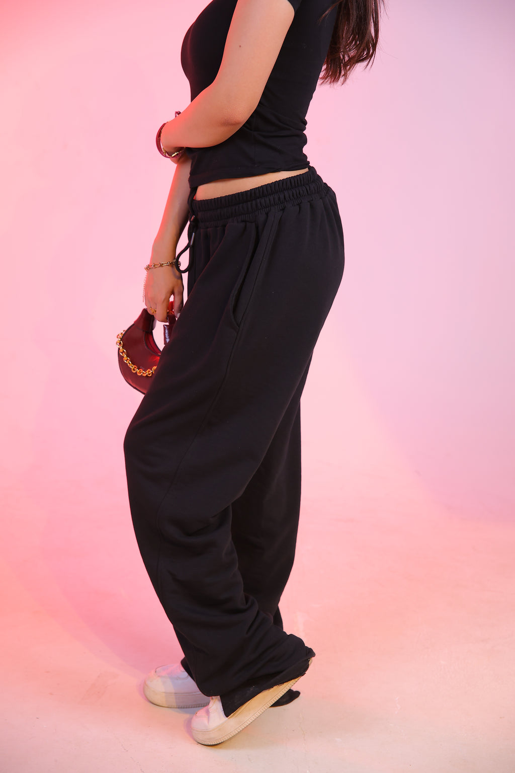 wide leg sweetpants